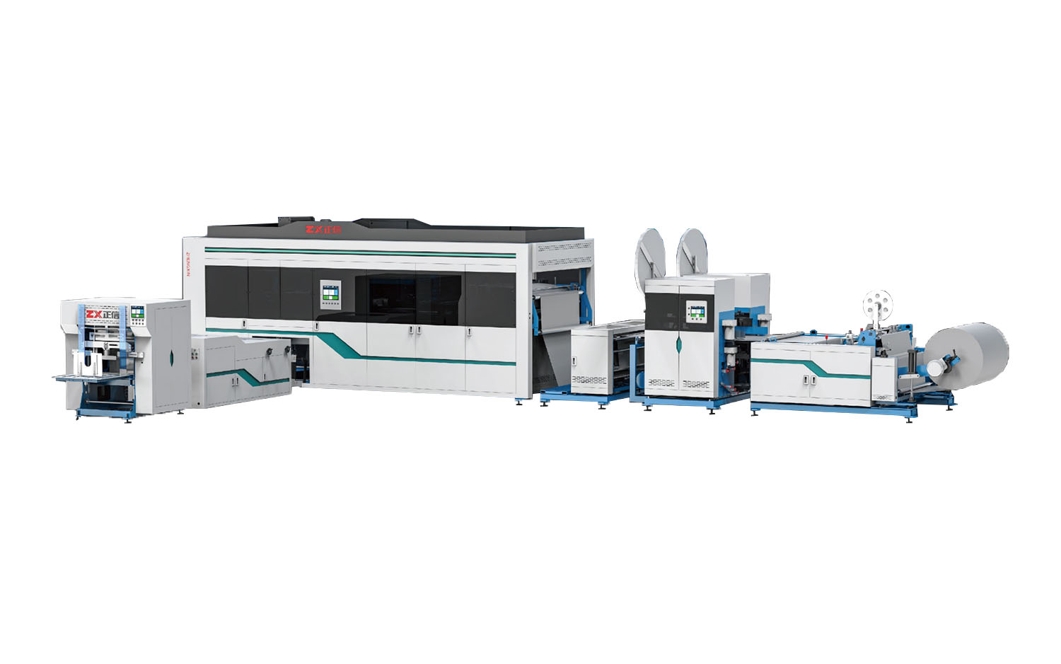 ZX-LT500ProHighSpeed Non Woven BoxBag Making Machine